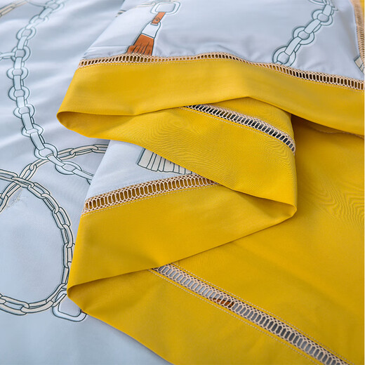FIRS Shanshan Home Textile Zhen Silk Satin Silk Quilt-Fanghua QFS-12128 200*230cm