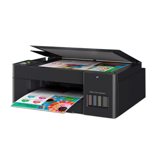兄弟DCP-T725DW/735dw/425W/436W/536dw彩色墨仓式喷墨打印机 无线远程家用学生卷子作业 复印一体机 DCP-T428W标配（无线远程）
