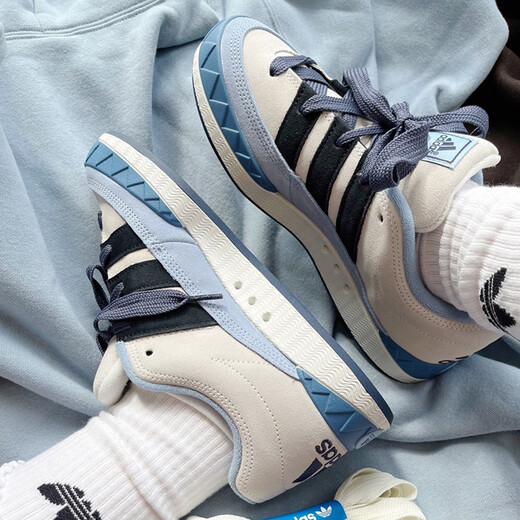 Adidas (adidas) Adimatische graublaue Männer und Frauen Retro-Freizeitschuhe IE9864ie9863 Offizielles Flaggschiff Olive Green IE9864 40