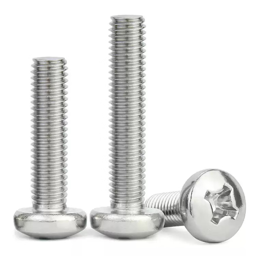 Tianli 304 stainless steel cross round head screw PM pan head bolt switch socket panel machine screw machine screw M2*10 (200 pieces)