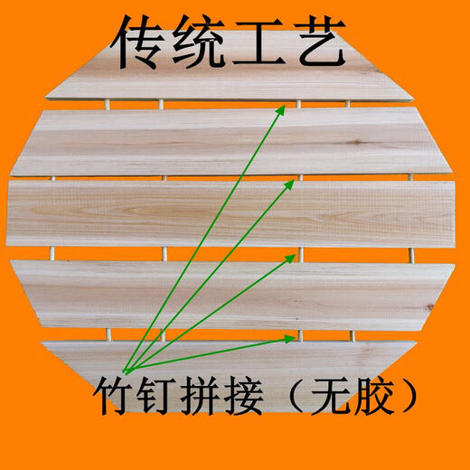 Handmade pure fir solid wood old-fashioned wooden pot lid wooden wok lid water tank lid large lid carbonized environmental protection anti-scalding light gray diameter carbonized 45cm