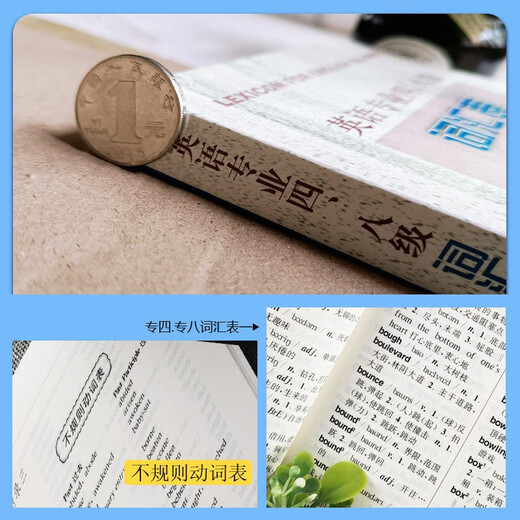 正版 专四专八词汇表书 专八词汇 专四词汇 备考2025英语专业四级八级词汇表大纲 TE4TEM8高 专四专八词汇表