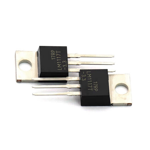 Dafuri LM1117T-3.3 voltage regulator low voltage difference +3.3V TO-220 IC chip step-down IC power supply default