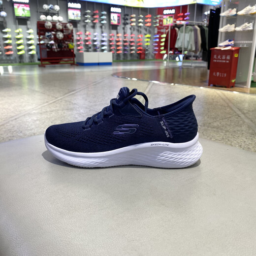 
Skechers women's shoes one foot set of walking shoes casual shoes 124242149886124977150012 15902-BKW 36