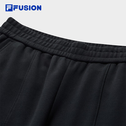 FILAFUSION Fila trendy brand knitted trousers for men 2025 winter casual loose cotton straight pants