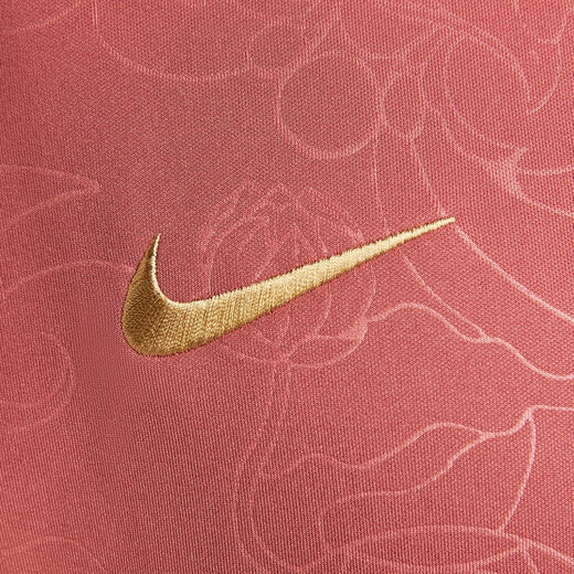 耐克（NIKE）官方中国队男子速干薄绒足球夹克夏季新款 PRO FZ9392 691峡谷锈橙 L