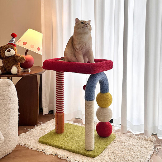喵仙儿猫爬架一体猫窝多层跳台猫抓柱小型耐磨猫抓板猫玩具