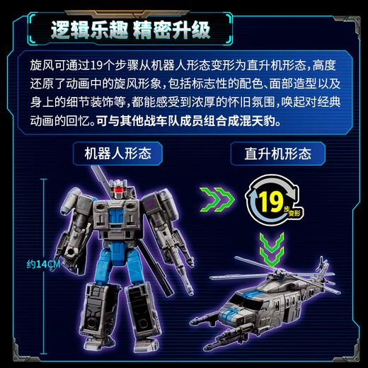 Transformers (Transformers) Kinder -Jungenspielzeugauto -Model spielen Geschenke Tianzun Generation gemischt Tianzun Stärkung Tornado G1028