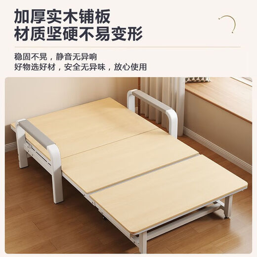 Wen Minxuan-Sofa-Bett-Klappbett integriert und doppelt 2025 Neue kleine Wohnung Single Multifunktionsbett hellgrau 70 cm breit [hoher elastischer Schwamm]
