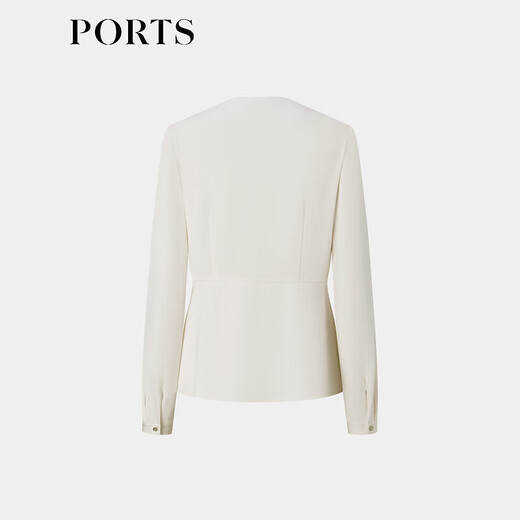 PORTS women's spring and summer new long-sleeved shirt ALT8B003TWB042 Skin color 8