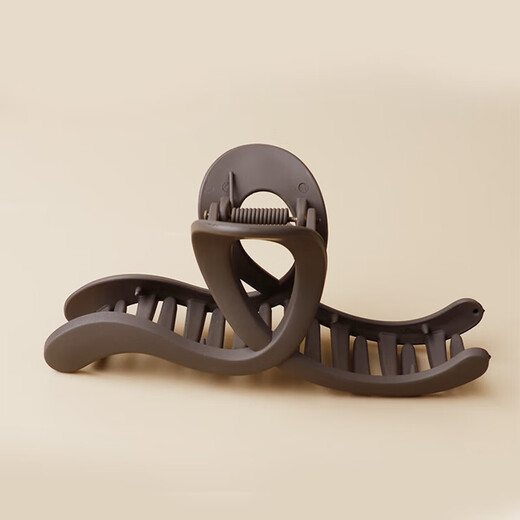 Jiao Xuefei frosted simple large-sized clips 2 hairpins for the back of the head new high-end clips hairpins hairpins for women