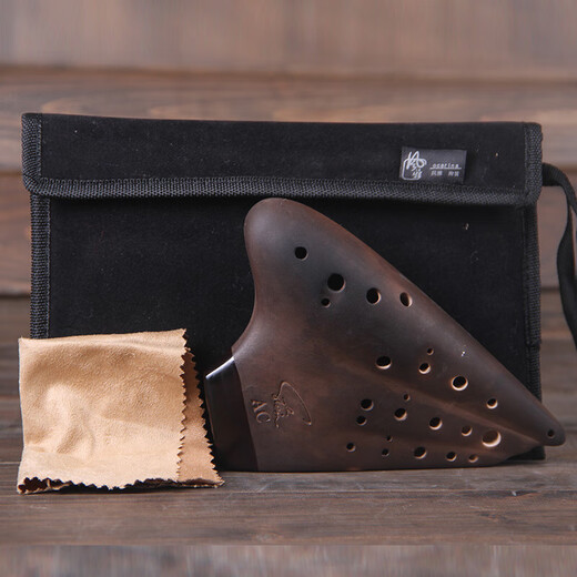 
Fengyao three-tube midtone C-tube playing level earth-color smoked and burning promotional ocarina three-tube AC ​​+ 30-minute one-on-one experience class