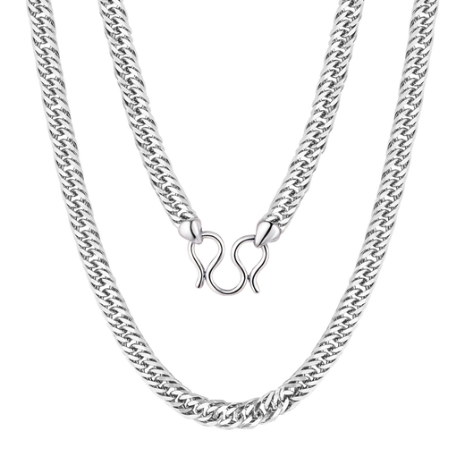 CHINA GOLD PT950 Xiping chain platinum necklace simple chain as a birthday gift for girlfriend and wife, weighing about 35g (refund more for less)