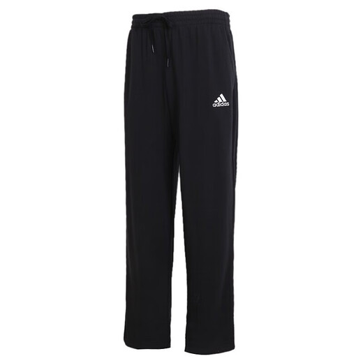 
Adidas (adidas) sweatpants men's pants spring and autumn new outdoor training pants breathable casual pants running fitness pants trousers GK9273 black embroidered logo straight pants XL