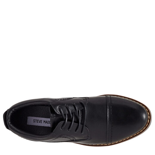 Smedon Steve Madden Boy Oliverr, Black Black 2 Little Kid