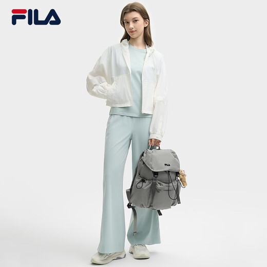Fila Offizielles Paar Rucksack 2025 Sommer New Fashion Casual Backpack Schulbag Computertasche Algae Green-Kk XS