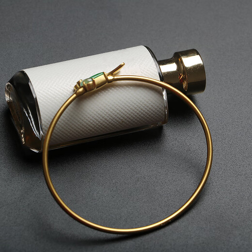 Lie Ruiwandelin jewelry inlaid design 18K gold inlaid ice jade gourd temperament bracelet