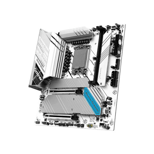 精粤/Z690雪之梦主板D4/D5兼容12代13代14代cpu套装ARGB1700 精粤Z690M Snow Dream D4【赠大游