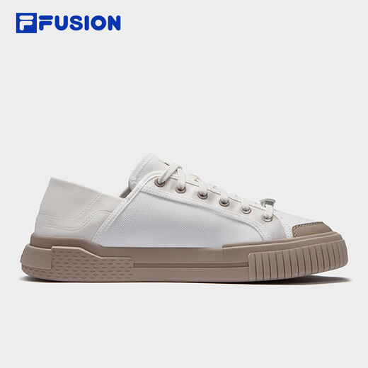 Fila Fusion Offizielle trendige Herrenschuhe Ein-Fuß-Leinwandschuhe Sommerschuhe kleine weiße Schuhe Sportschuhe