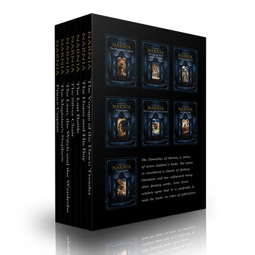 纳尼亚传奇1-7套装 Chronicles of Narnia 青少年奇幻小说  进口原版 英文书