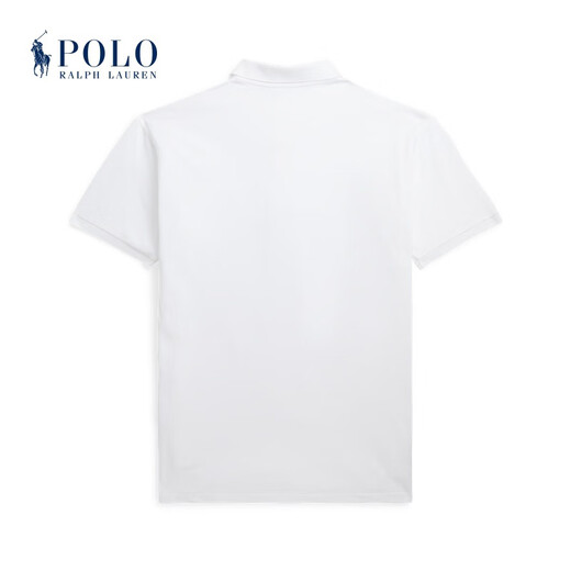 Polo Ralph Lauren Men's Clothing Classic Large Cotton Mesh Polo Shirt RL16859 100-White L