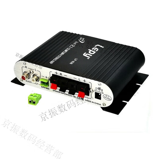 Lepy 838 Subwoofer 2.1 Mini amplificador de escritorio de canal DC12V/220V Uso doméstico 838 Amplificador de 12 V sin Bluetooth La plata requiere una fuente de alimentación autoproducida de 12 V