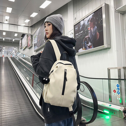 Fan Shengyu Backpack Women's Travel Lightweight Mountaineering Bag Outdoor Travel Outdoor Hiking Sports School Bag Men's Mountaineering Small Backpack Outdoor Backpack MINI White-Small