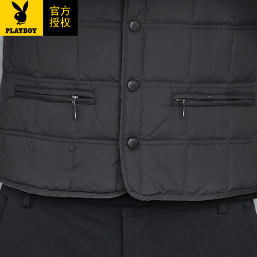 Playboy (Playboy) Down Vest Winter Men de mediana edad y ancianos.