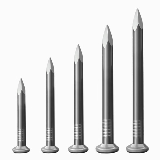 Huxin Special Cement Nails Household Nails Steel Nails Wall Nails Round Nails Carpentry Nails Concrete Picture Frame Hanging Nails White Zinc Cement Nail Set 9 Specifications