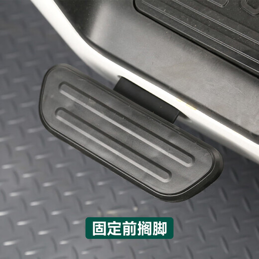 小牛F100/F0电动车后坐垫仪表罩储物盒后备箱宝宝椅脚蹬堵头配件 F100F0后视镜一对