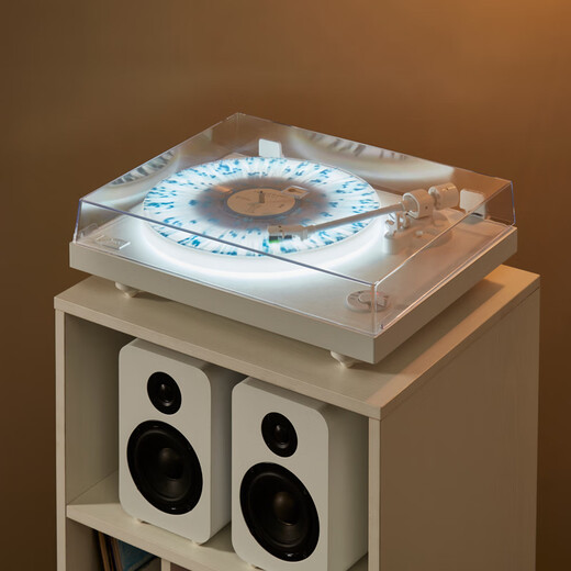 ARKROCKET retro vinyl record player Polaris Polaris second generation luminous turntable split lp gramophone Bluetooth audio living room ornaments birthday gift Polaris suit + cabinet