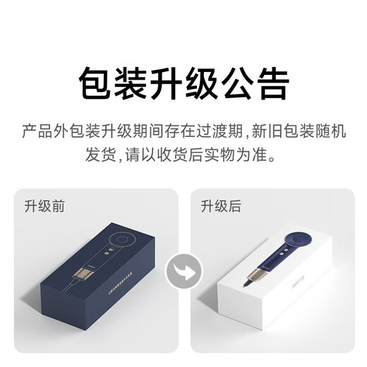 Laifen high-speed hair dryer, quick-drying household hair dryer, negative ion hair dryer, birthday gift, national subsidy, LF03 blue gold gift box