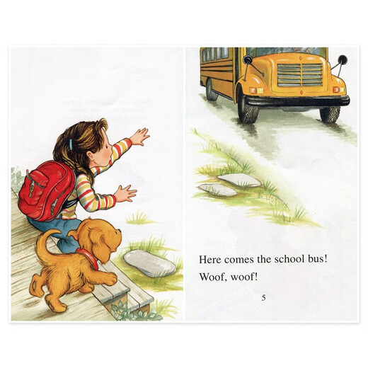 Biscuit Dog Series: Biscuit Goes to School Imported Original English Picture Book Primary School Teaching Assistant