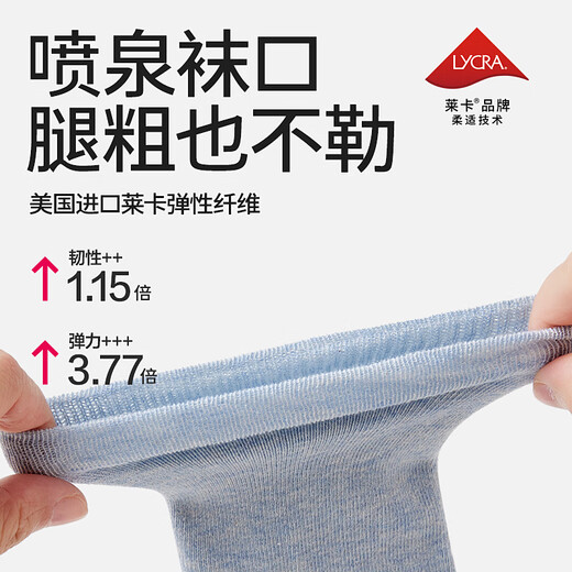 Baby baby knee socks set pure cotton autumn newborn small month old baby long leggings infants and toddlers crawling legs