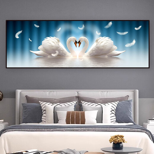 Yonghuan Modern Bedroom Stickers de chevet auto-adhésif peinture du mur de salon