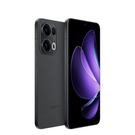 OPPOReno13 Pro小直屏新品AI智能游戏拍照双卡双待5G全网通OPPO手机 午夜黑 16GB+512GB 单机+第三方品牌充电器+店保1年