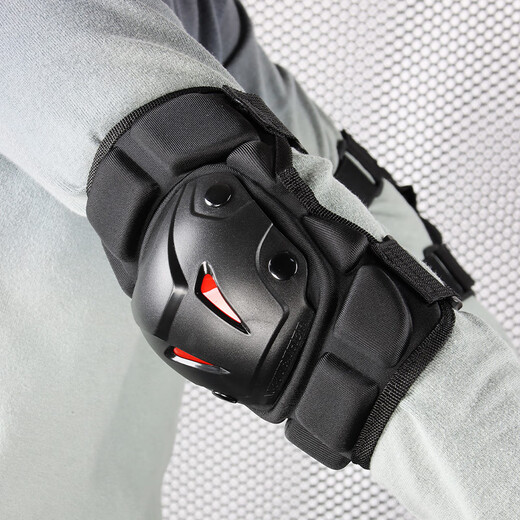 ACEFURTHER motorcycle protective gear, four-season motorcycle riding, anti-fall protection, knee and elbow protection, rider leg protection, electric bike riding, windproof and warm, knee pads two-piece set K5