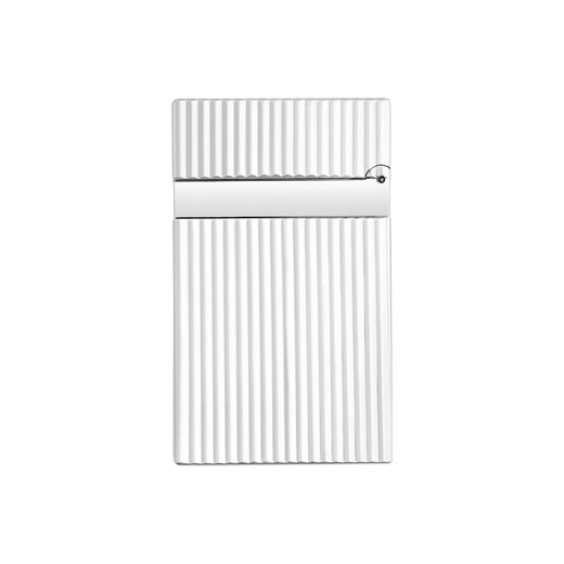 
S.T.Dupont French Dupont Lighter Ligne 2 Diamond Diamond Palladium Retouching Classic Voice Silver Vertical Stripe-16817 1