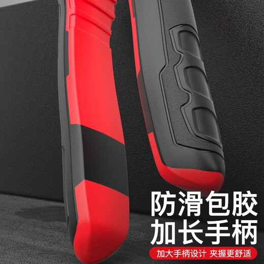 DELIXI ELECTRIC vise industrial-grade multi-functional diagonal pliers wire pliers electrician special needle-nose pliers 6-inch eccentric labor-saving 3-piece set