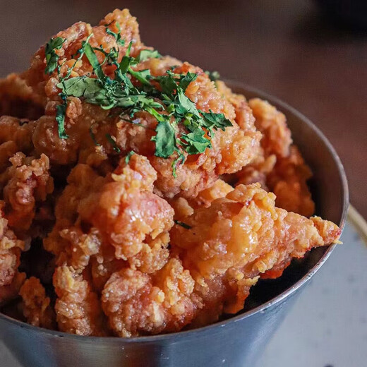 Tyson Japanese Tangyang Fried Chicken Nuggets 3.6 Jin Jin is equal to 0.5 kg Semi-finished frozen fried air fryer chicken