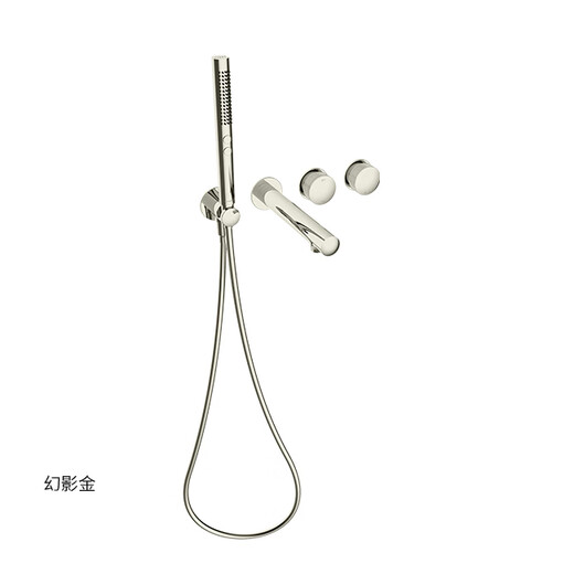 
HIMARK [Goddess Series] 12801 wall-mounted concealed bathtub faucet young Phantom Gold