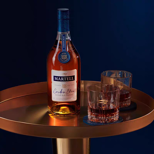 马爹利蓝带XO 马爹利名仕 干邑白兰地法国进口洋酒700ml  1000ml 礼盒装 马爹利蓝带XO 700mL 2瓶