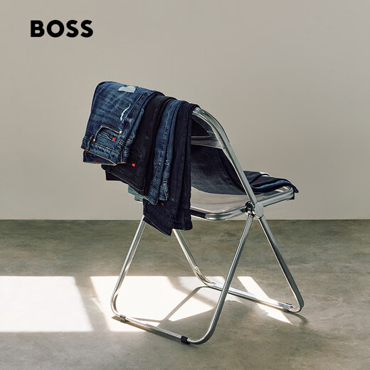 Boss Boss [Cadeau de la Saint-Valentin chinois] Jean élastique confortable à style homme de style masculin 403-Dark Blue XL (3532)