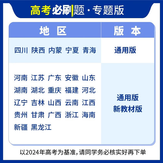 理想树2024版高考必刷题专题版数学物理化学生物英语语文政治历史地理新高考通用版专题突破分题型强化高二三高考总复习含2023真题 高考必刷题 · 专题系列 【通用版】物理12344本套