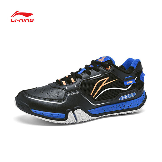Li Ning (LI-NING) Badminton Shoes Competition Shoes Close to the Ground Flying 3LITE Wear Resistant Shock Absorption Comfortable Standard Last Training 25 New Style Close to the Ground Flying -LITE-Black 41