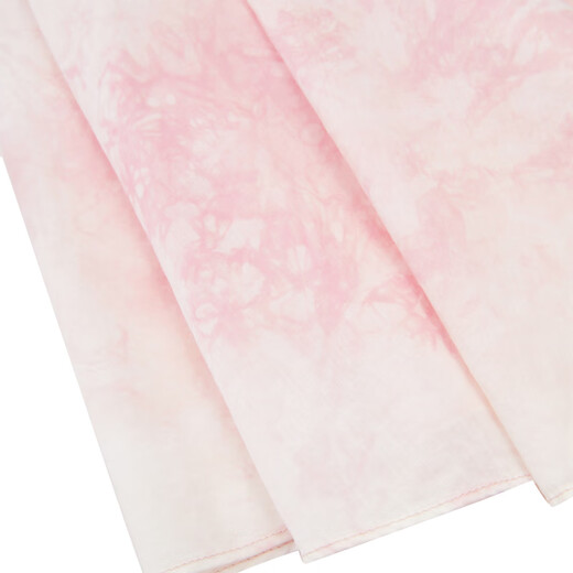 Jnby von Jnby Jiangnan Buddies Baby Krawatte Farbstoff komfortable ärmellose Kleid unregelmäßige Spitzenmädchen Baby Sommer Yo4g12250 690/gemischtes Pulver 100 cm