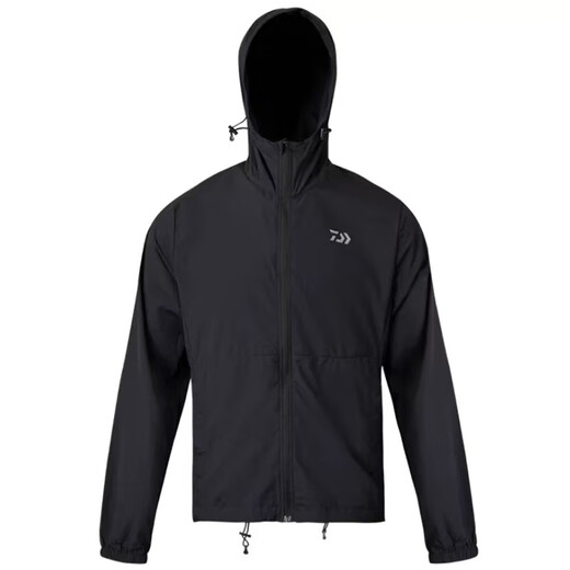 DAIWA Dayiwa Sun Protection Clothing Water-Repellent Jacket Fishing Clothes Jacket Long Sleeve Sun Protection Outdoor Skin Clothing Black L