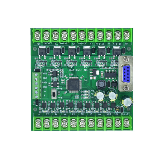 Domestic plc industrial control board programming controller fx2n-10/14/20/24/30/mr/mt with 485 analog without 485 single board FX2N-10MR
