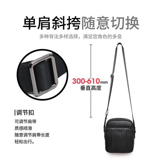 Krokodil-Shirt Qixi Geschenke Top Cowhide Herren kleine Taschen Fashion Crossbody Taschen lässig One-Shoulder-Männer-Taschen geben Freund