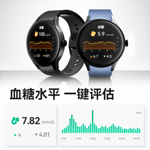 dido y22s pro Blutzucker, Blutdruck, EKG intelligente Risikobewertung Watch Bluetooth Call Körpertemperatur hohe Präzision Blutsauerstoffüberwachung Instrument Herzfrequenz gesunde ältere Herzüberwachung